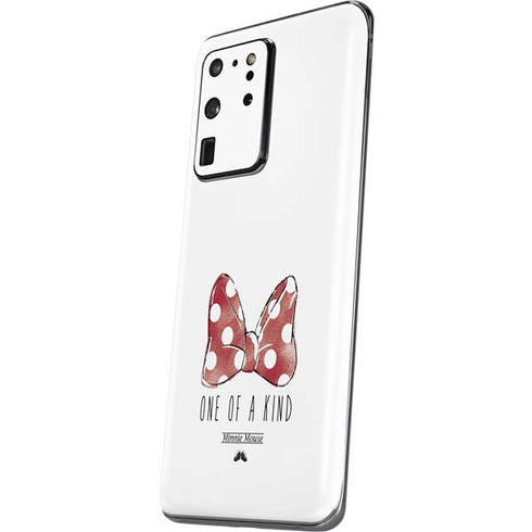 Disney Minnie Mouse One Of A Kind Bow Galaxy S20 Ultra 5G Skin